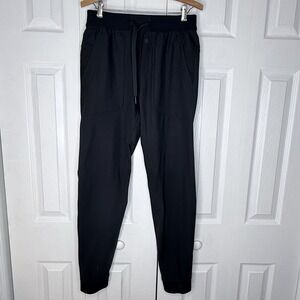 Lululemon ABC Jogger Shorter 25" *Warpstreme Black Sz Small EUC
